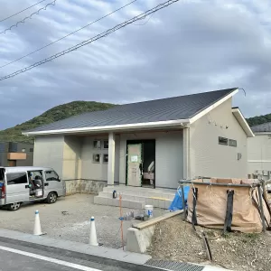 【新モデル･注文住宅工事情報】西彼杵郡 時津町 日並 建売 モデルハウス 階段取付完了！のサムネイル