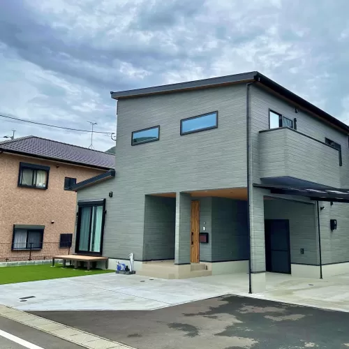 「ガレージ付きイケメンハウス✨」長崎県 時津町 注文住宅 K様邸∼ホワイトナチュラルStyle～のサムネイル